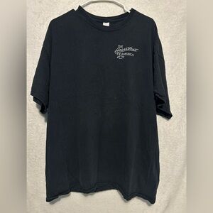 Chevy The Heart Of America Nation Racing Graphic Crew Neck T-shirt Size 2XL